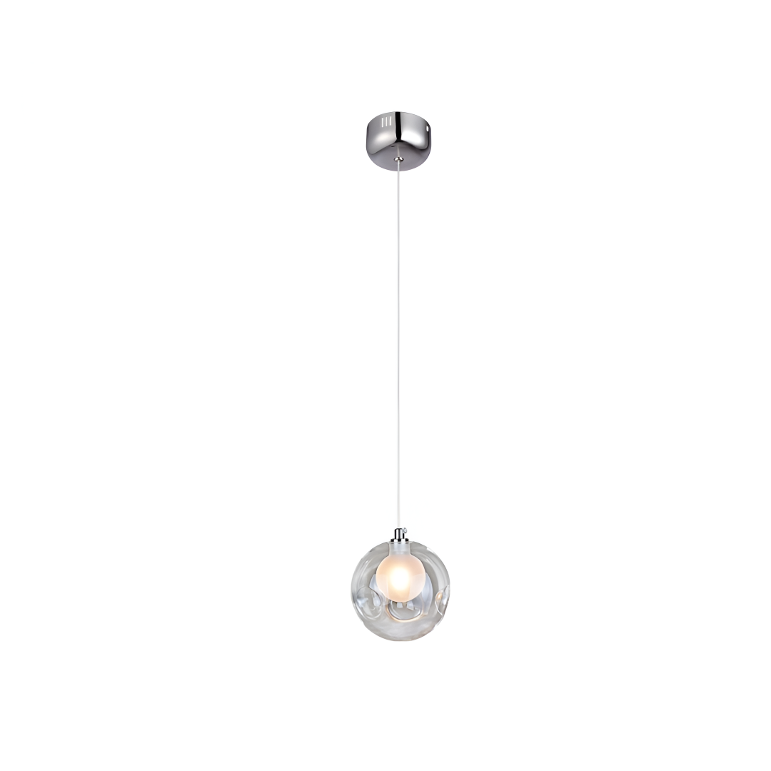 Elaris Aurora Nordic Iron Bubble Glass Ball Chandelier