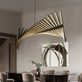 Talia pendant light above a dining table