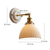 Suzu wall light dimensions