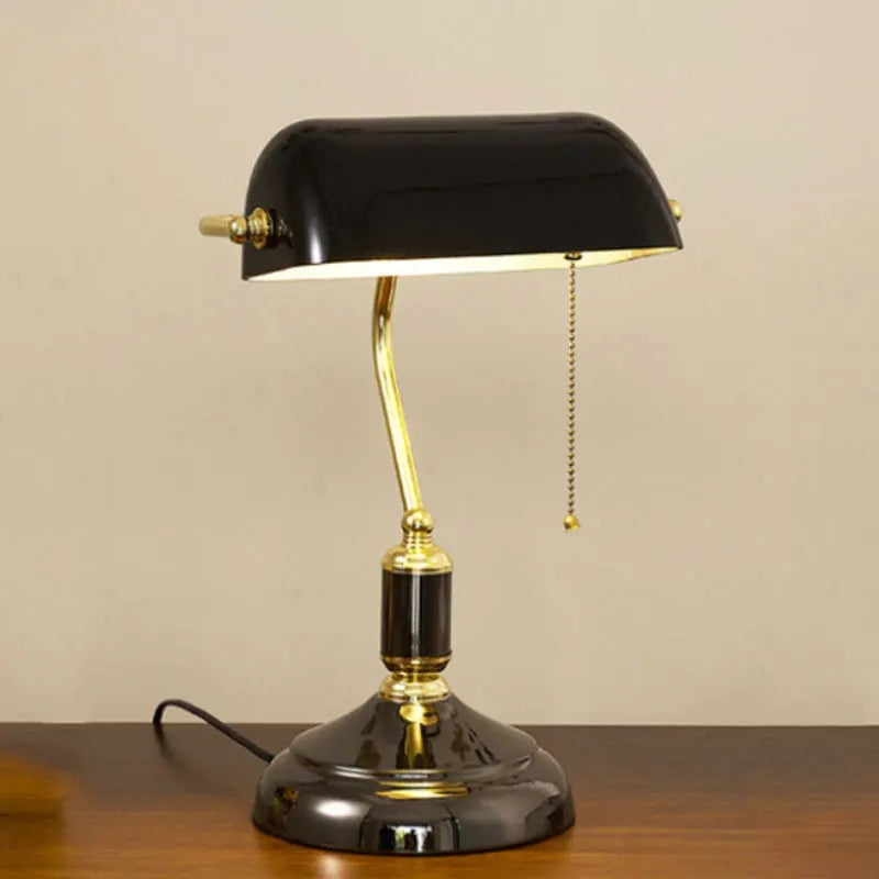 European Glass Table Lamp