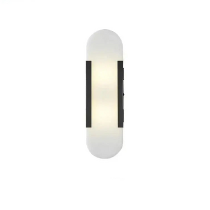 Elongated Alabaster Wall Lamp