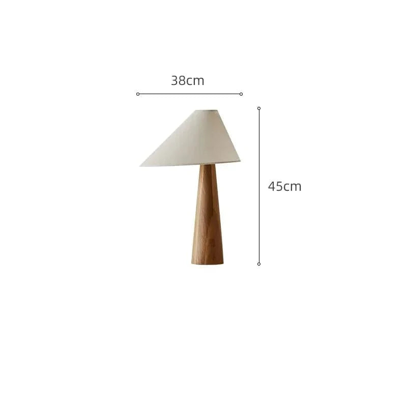 Mushi Holz Tischlampe