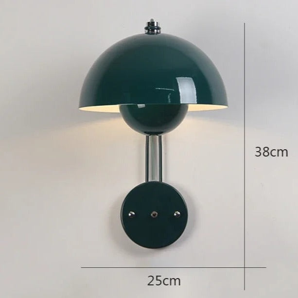 Lampada da parete a fungo in stile nordico