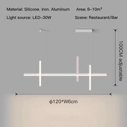 Modern Nordic Iron Moddy Pendant Light