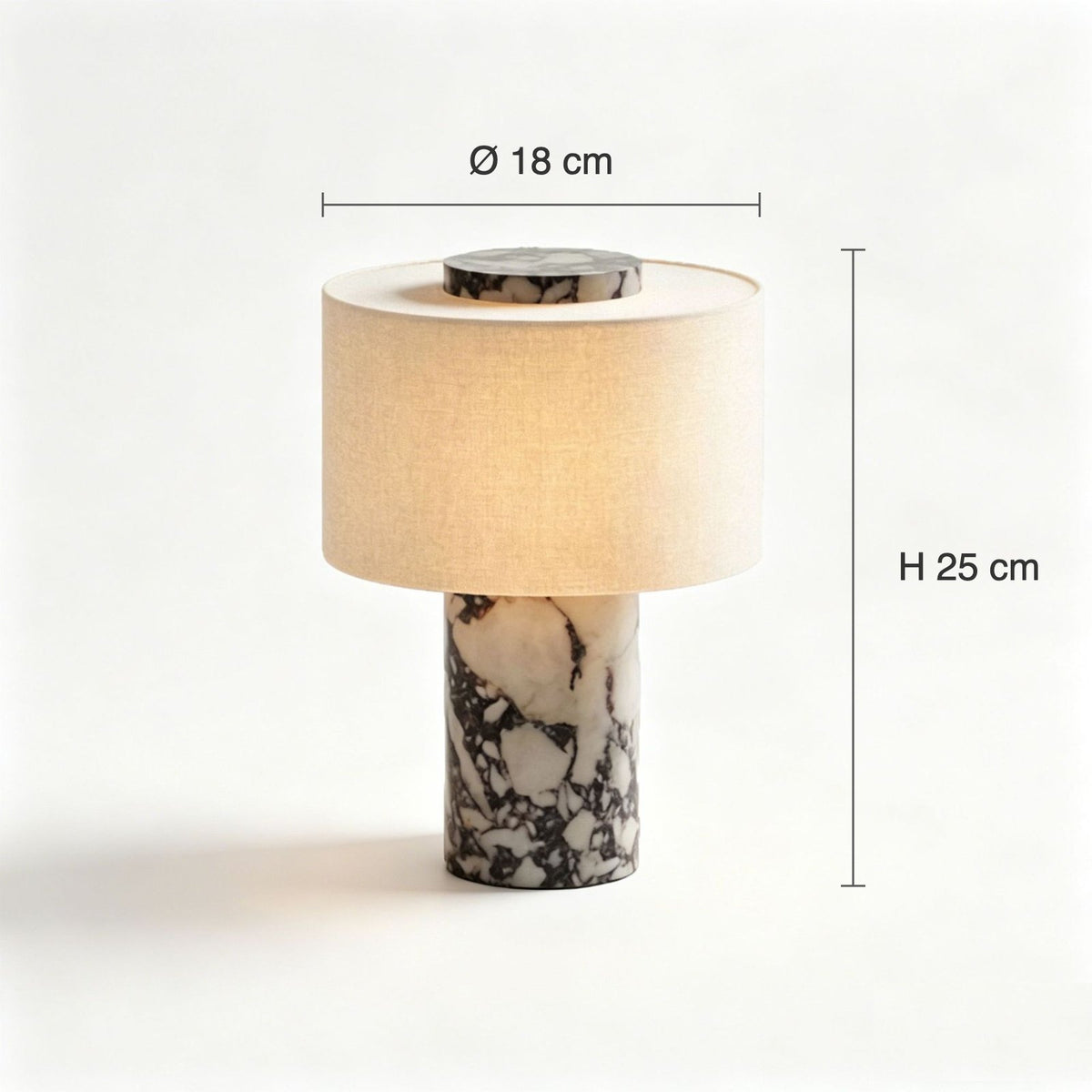 Yoru table lamp dimensions
